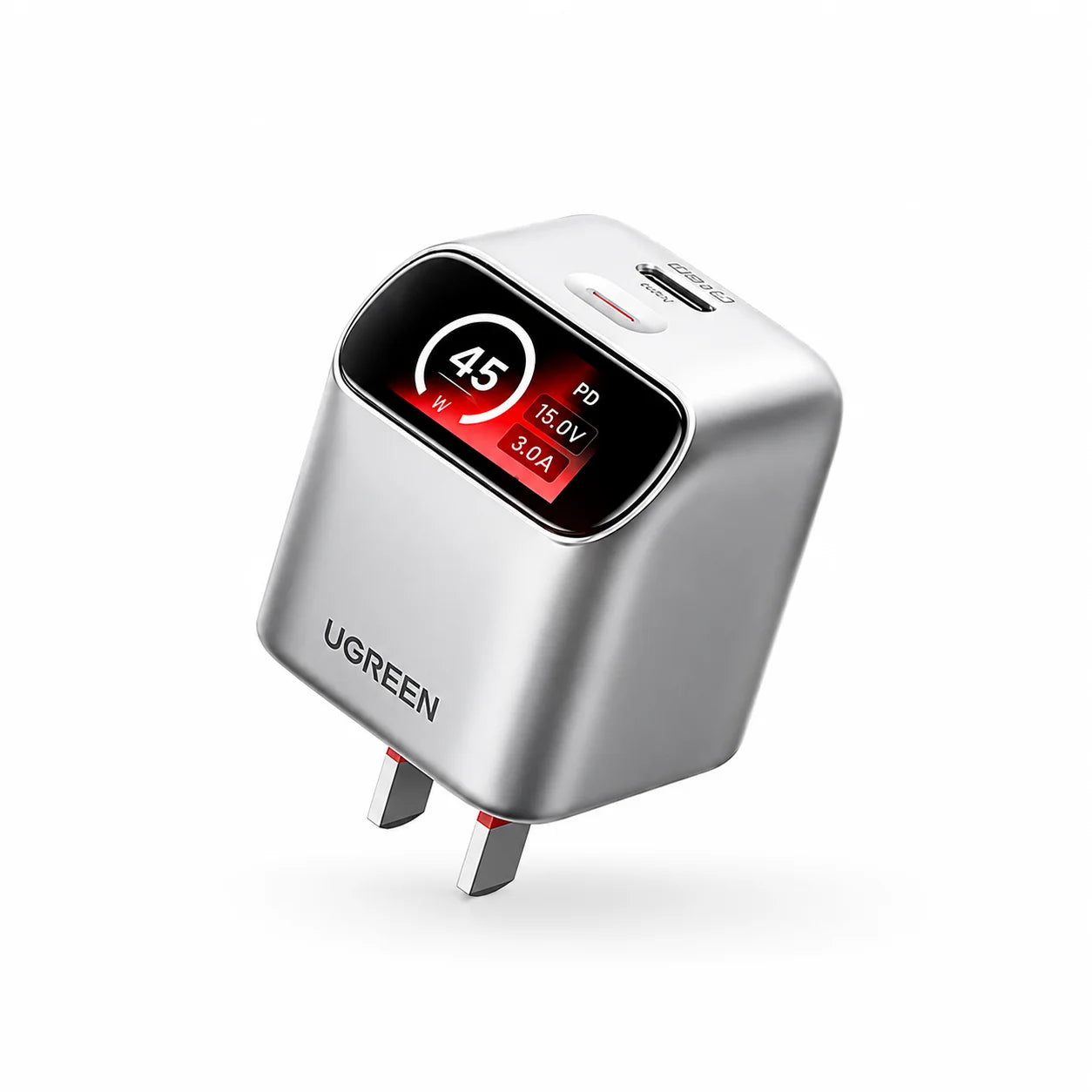 UGREEN X740 45W GaN Charger Smart Display – 45099