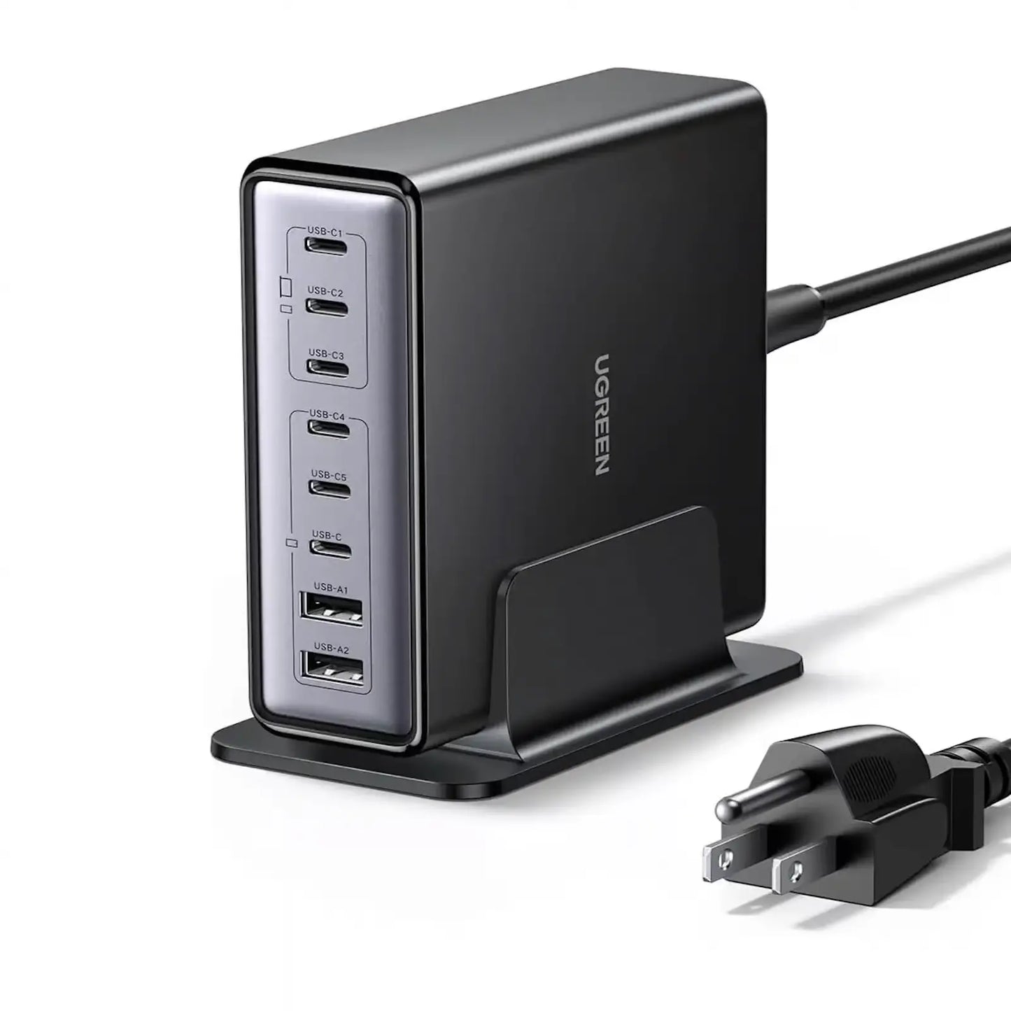 UGREEN 8-Port GaN Desktop Charger 200W – 55763